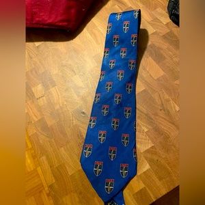 Vintage Ralph Lauren polo crest neck tie hand made
